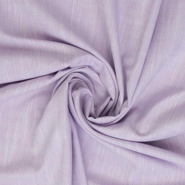 Baumwoll-Chambray Sanna, meliert, flieder